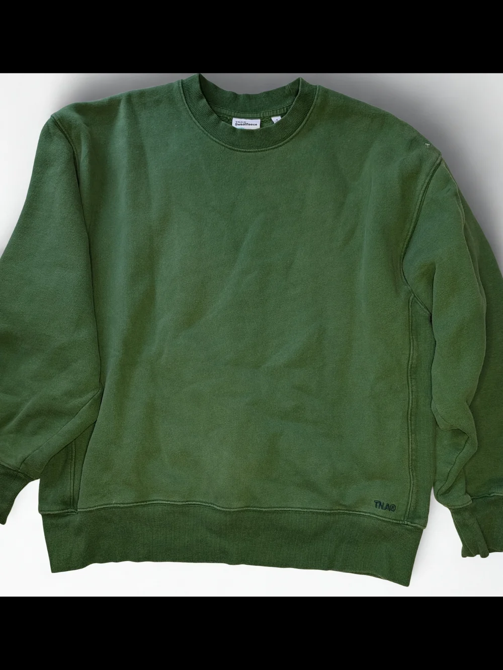 TNA Olive Green Crewneck Sweater